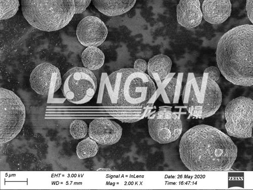 龙鑫干燥自主创新,研发了磷酸铁锂专用新型超细粉喷雾干燥机